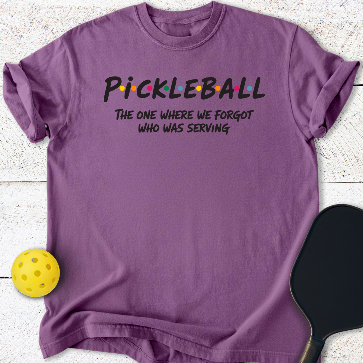 Funny Pickleball Definition Humor T-Shirt