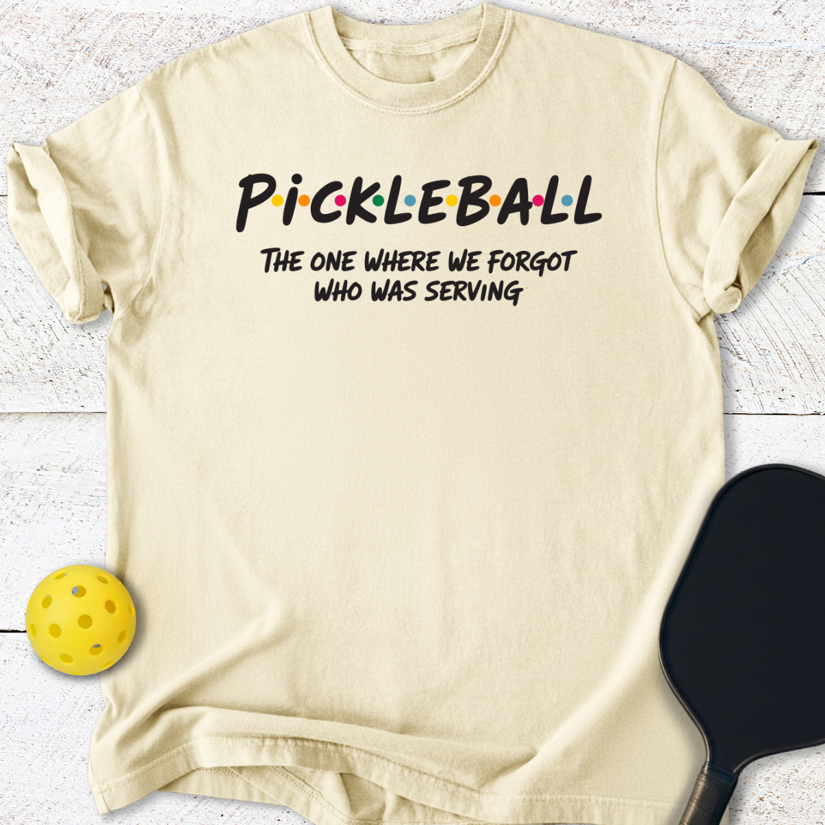 Funny Pickleball Definition Humor T-Shirt