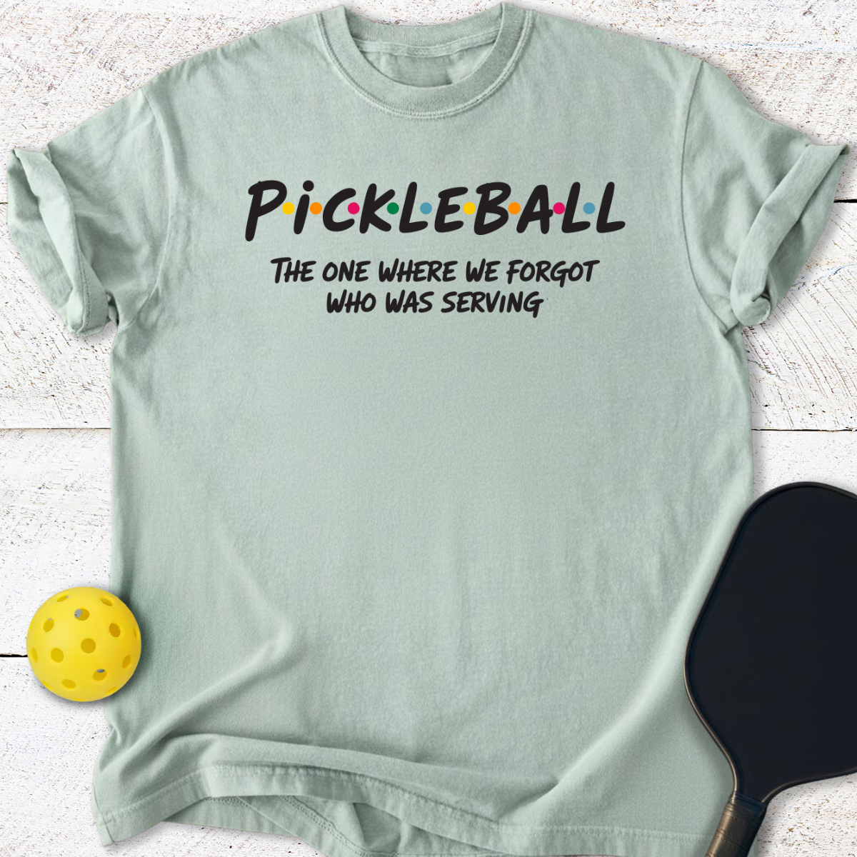 Funny Pickleball Definition Humor T-Shirt