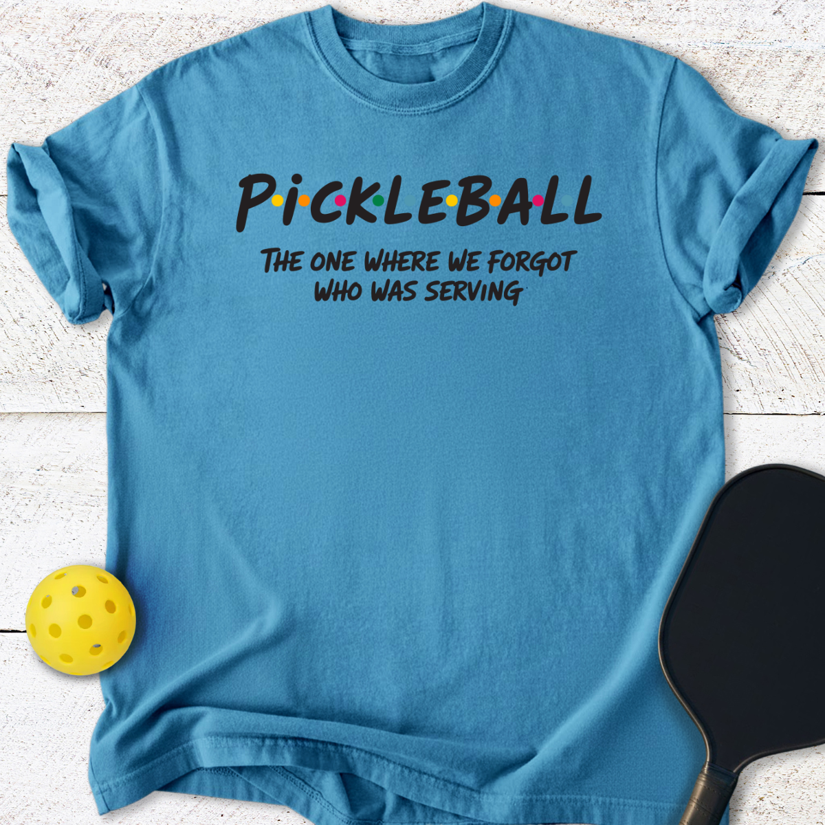Funny Pickleball Definition Humor T-Shirt