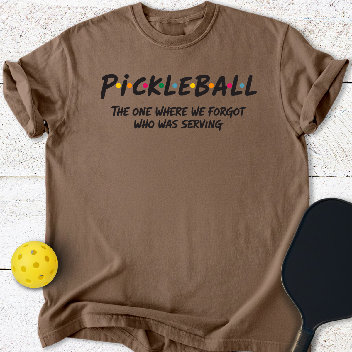 Funny Pickleball Definition Humor T-Shirt