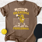 Happy Grandma Play Pickleball T-Shirt