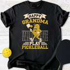 Happy Grandma Play Pickleball T-Shirt