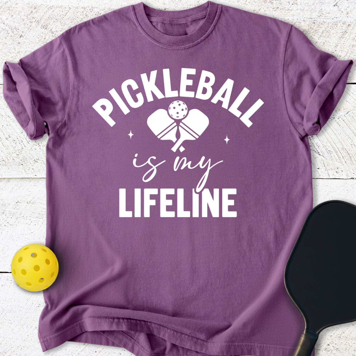 Pickleball Is My Lifeline T-Shirt