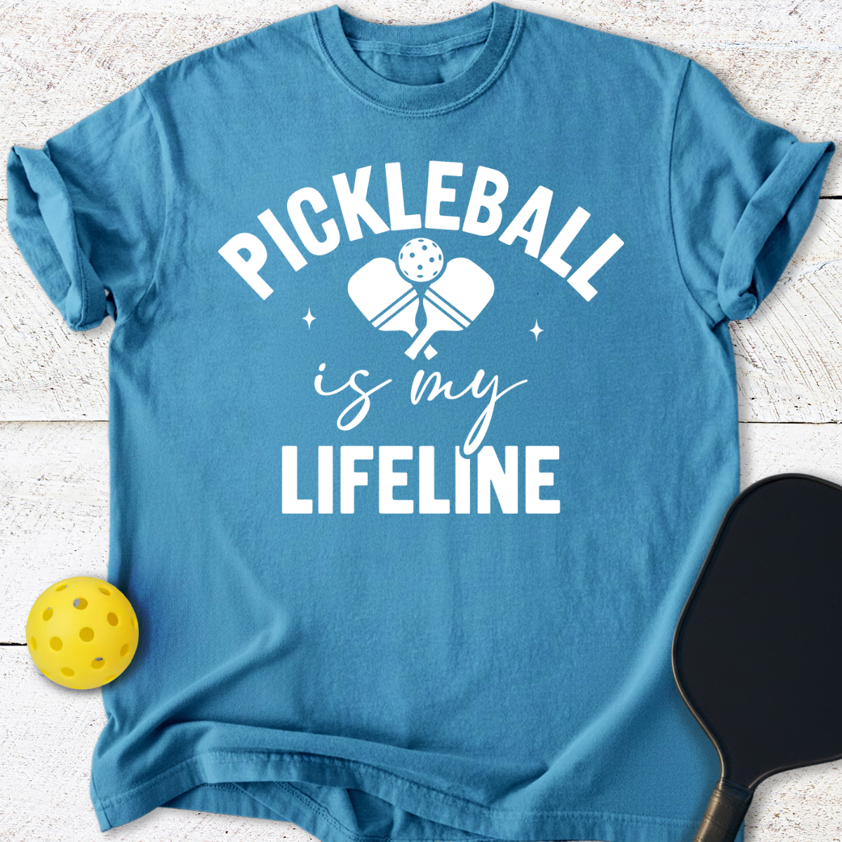 Pickleball Is My Lifeline T-Shirt