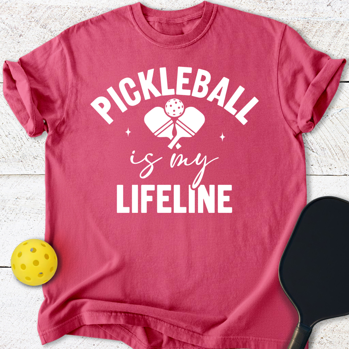 Pickleball Is My Lifeline T-Shirt