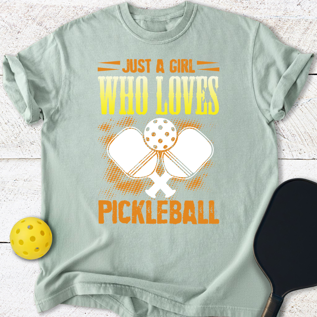 Just A Girl Who Loves Pickleball T-Shirt
