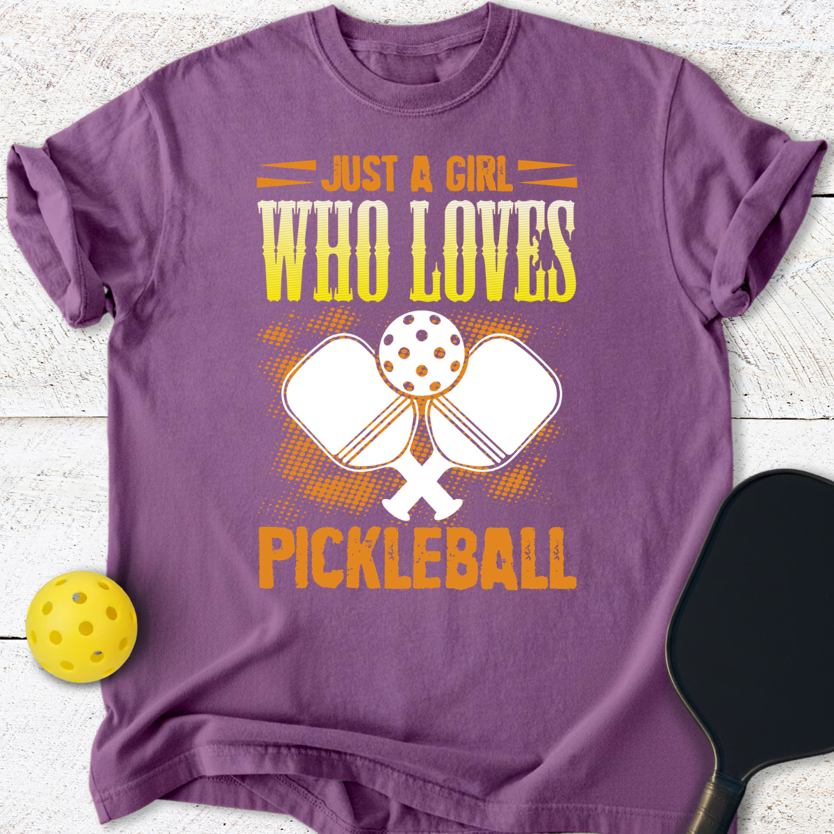 Just A Girl Who Loves Pickleball T-Shirt