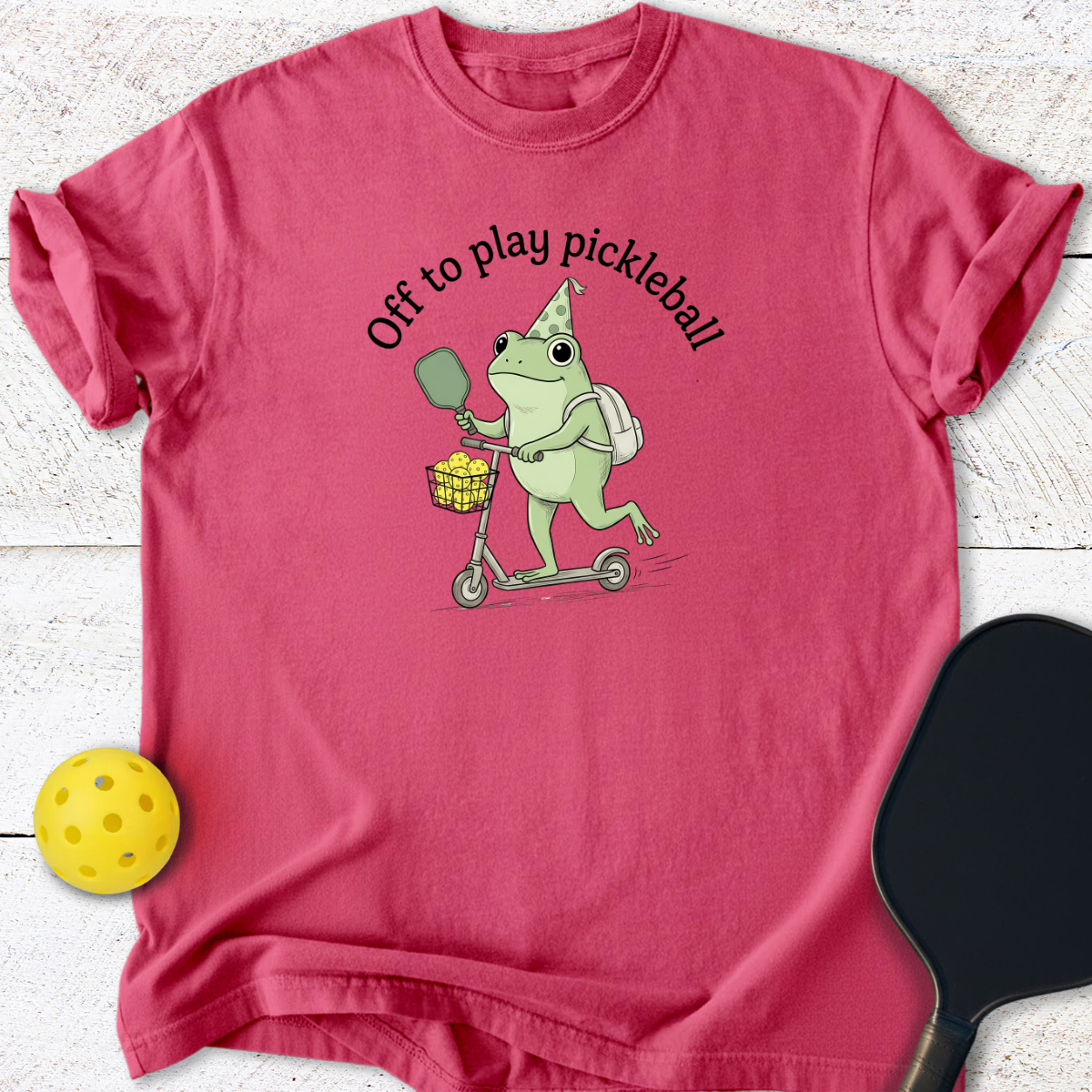 Off To Play Pickleball T-Shirt