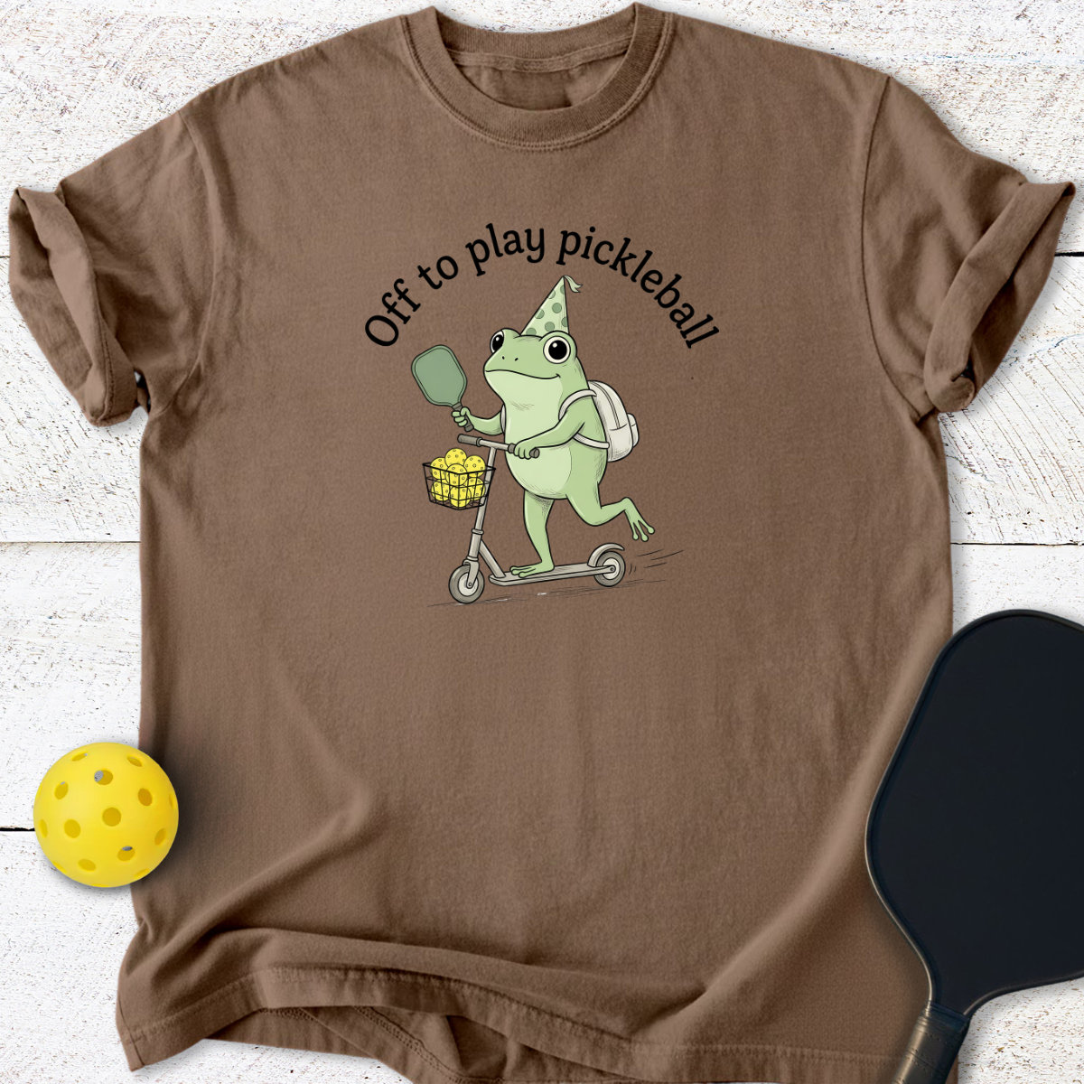 Off To Play Pickleball T-Shirt