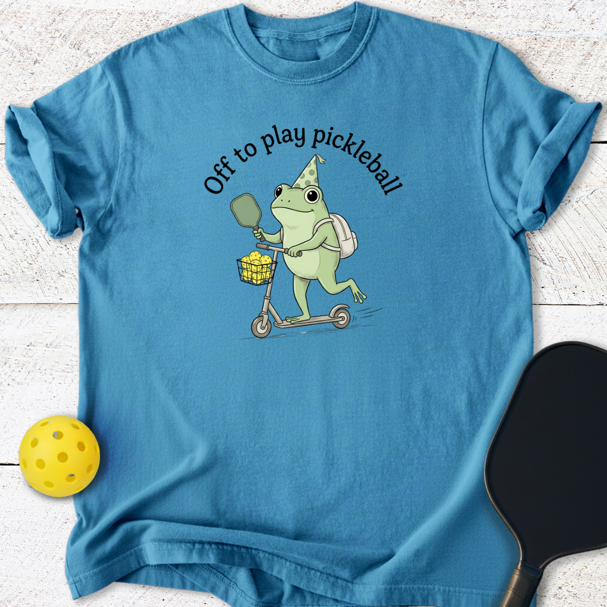Off To Play Pickleball T-Shirt