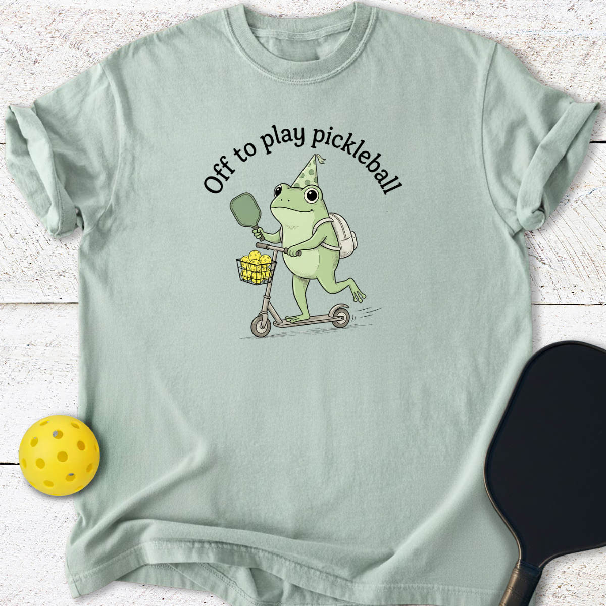 Off To Play Pickleball T-Shirt