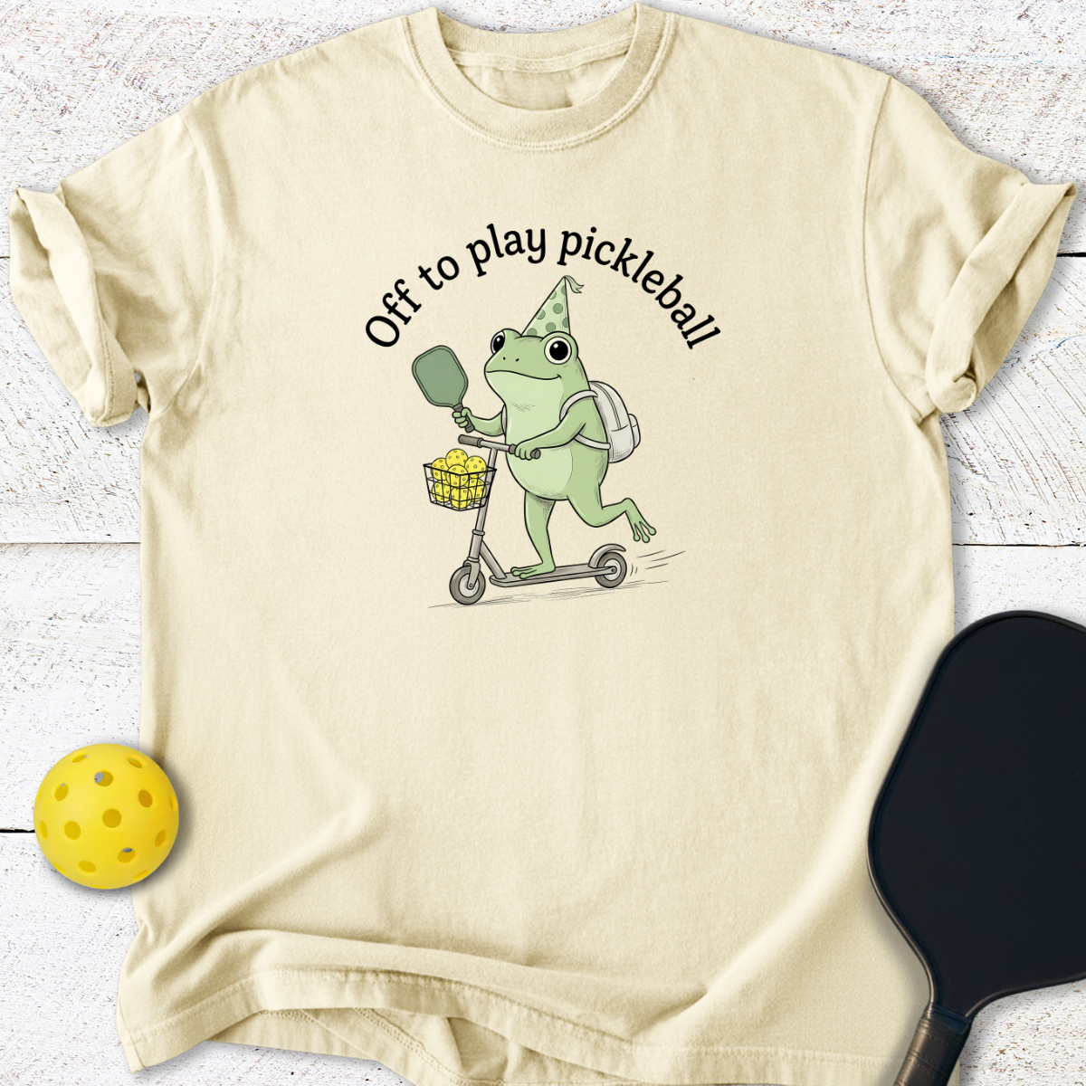 Off To Play Pickleball T-Shirt